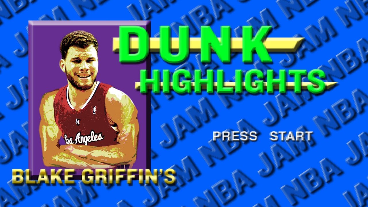 Check Out Blake Griffin’s Best Dunks As If They Happened In The Original NBA Jam