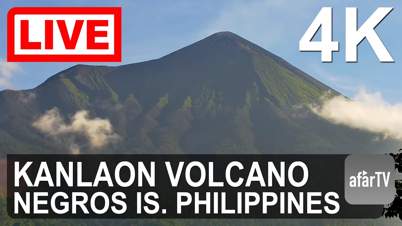 Live webcam view of Kanlaon Volcano Live Cam