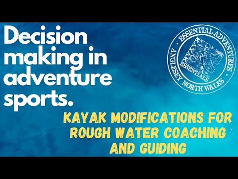 2020 sea kayaking skills - dynamic water kayak setup