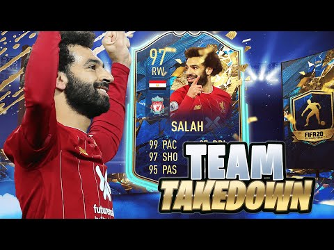 TEAM OF THE SEASON MOHAMED SALAH TEAM TAKEDOWN!!!