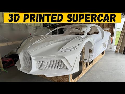 🔥🛠️ How We 3D Printed a Supercar at Home for Cheap!