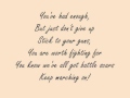 Paradise Fears Battle Scars Lyrics 