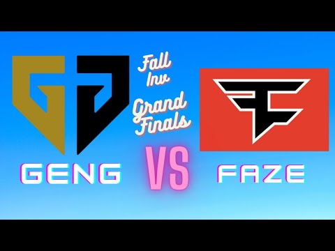 FaZe Clan vs GenG l Grand Finals l NA Fall Invitational
