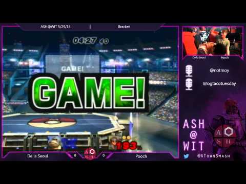 PM Loser's Bracket ASH@WIT 5/29/15 - De la Seoul (DK) vs Pooch (Samus)