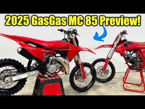 2025 GasGas MC85 Review: All New, Mods & Key Differences vs 2023 & 2022 | KTM SX 85 & Husqvarna TC85