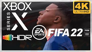 [4K/HDR] FIFA 22 Next-Gen / Xbox Series X Gameplay