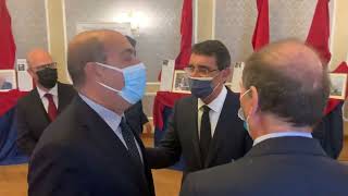 Incontro Nicola Zingaretti e il Presidente del Tribunale di Tivoli Dott. Stefano Di Michele