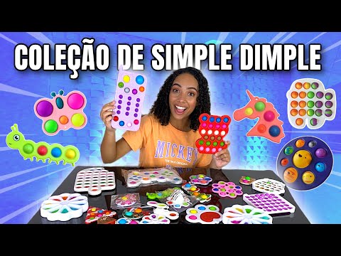 MY FIDGET TOY COLLECTION- I SHOWED ALL my SIMPLE DIMPLES 😱