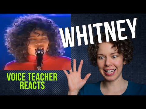 Voice Teacher Reacts - WHITNEY HOUSTON - I Have Nothing