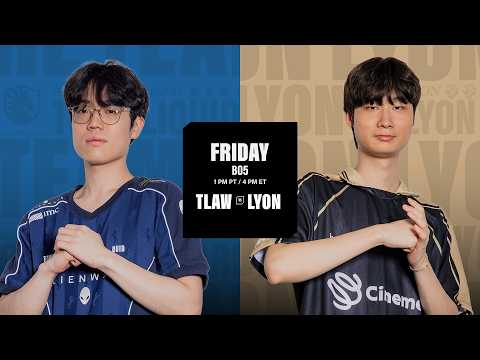 Vertical | LCS Lock In | TLAW vs LYON | Lower Bracket Semifinals
