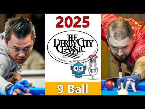 Skyler Woodward vs Jeffrey DeLuna - 9 Ball - 2025 Derby City Classic rd 8