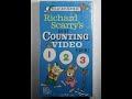 Opening Closing To Richard Scarry S Best Counting Video Ever 1989 VHS