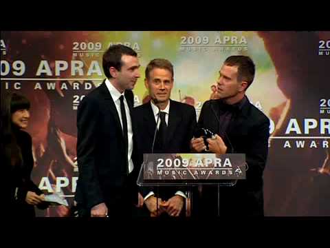 2009 APRA Music Award Winners - Songwriters of the Year - The Presets