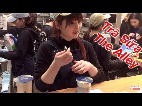 VLOG | Khám Phá Nhật Bản : Gái Nhật Mê Mẫn Với Trà Sữa Trân Châu Đường Đen | THE ALLEY
