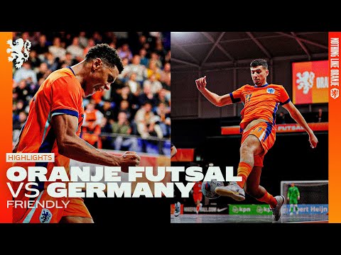 4️⃣ goals for Oranje Futsal ⭐ | Highlights Nederland 🇳🇱 - 🇩🇪 Germany