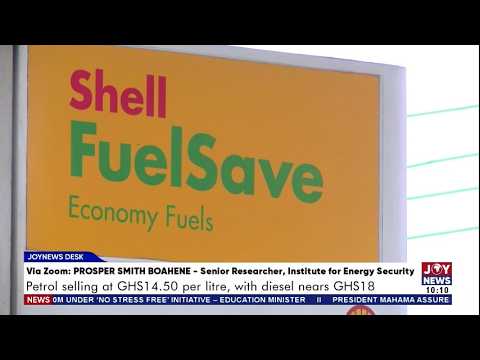 Fuel Price Adjustment: Petrol is selling at GHS14.5 per litre, with diesel nearing GHS18