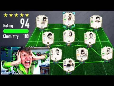 194 RATED FULL PRIME ICON MOMENTS FUT DRAFT!! (FIFA 20)