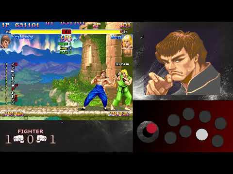 Fei Long Deadly Corner Block Stun and hit Setups - Super Street Fighter 2 Turbo