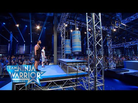Team Ninja Warrior Germany | 1 . LAUF - Massimo Sinato vs. Philipp Boy | Promi Special