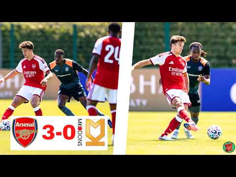 TZOLIS SHINES IN DEBUT! Arsenal Beat MK Dons 3-0 In Behind Closed Doors Friendly