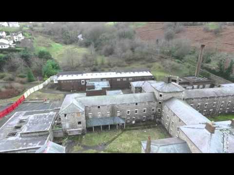 Quadcopter Flight around LLuesty Hospital, North Wales
