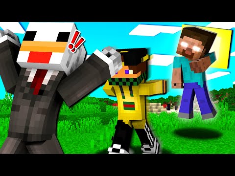 SPAVENTO I MIEI AMICI CON HEROBRINE SU MINECRAFT ITA