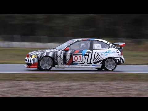 Patryk Groblewski, BMW E46 330ti - VI SuperOES Tor Poznań - 25.11.2023