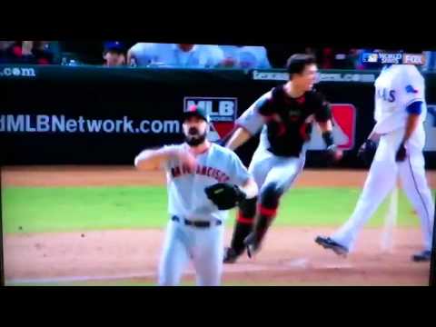 Giants  FINAL OUT!  2010 World Series