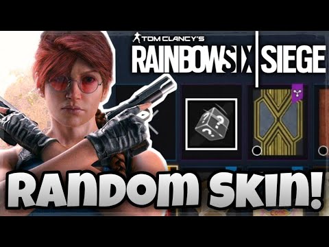 Randomised Weapon Skins And Charms In Rainbow Six Siege...