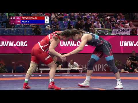 1/4 WW - 76 kg: M. ORYASHKOVA (BUL) v. Y. ADAR (TUR)