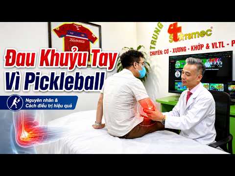 Đau Khuỷu Tay Vì Pickleball: Nghỉ Thôi Không Khỏi Đâu