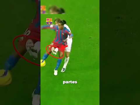Ronaldinho humiliates Michel Salgado and gets him sent off 😳👀 #shorts #ronaldinho