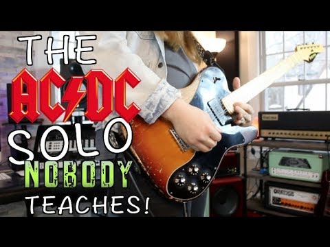 The AC/DC Solo Nobody Teaches!