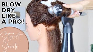 How To Blow Dry Style Like a Pro