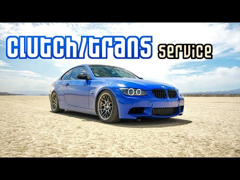 BMW E9X Trans Removal DIY! (E9X 335i Spec Stage 3+ Clutch/Flywheel)
