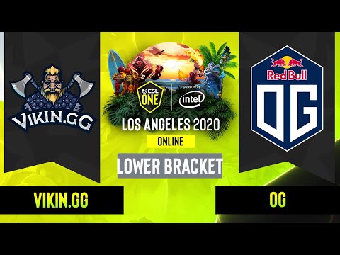Dota2 - OG vs. Vikin.gg - Game 1 - Lower Bracket Finals - EU/CIS - ESL One Los Angeles