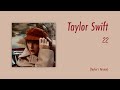Taylor Swift - 22 (Taylor's Version) Instrumental
