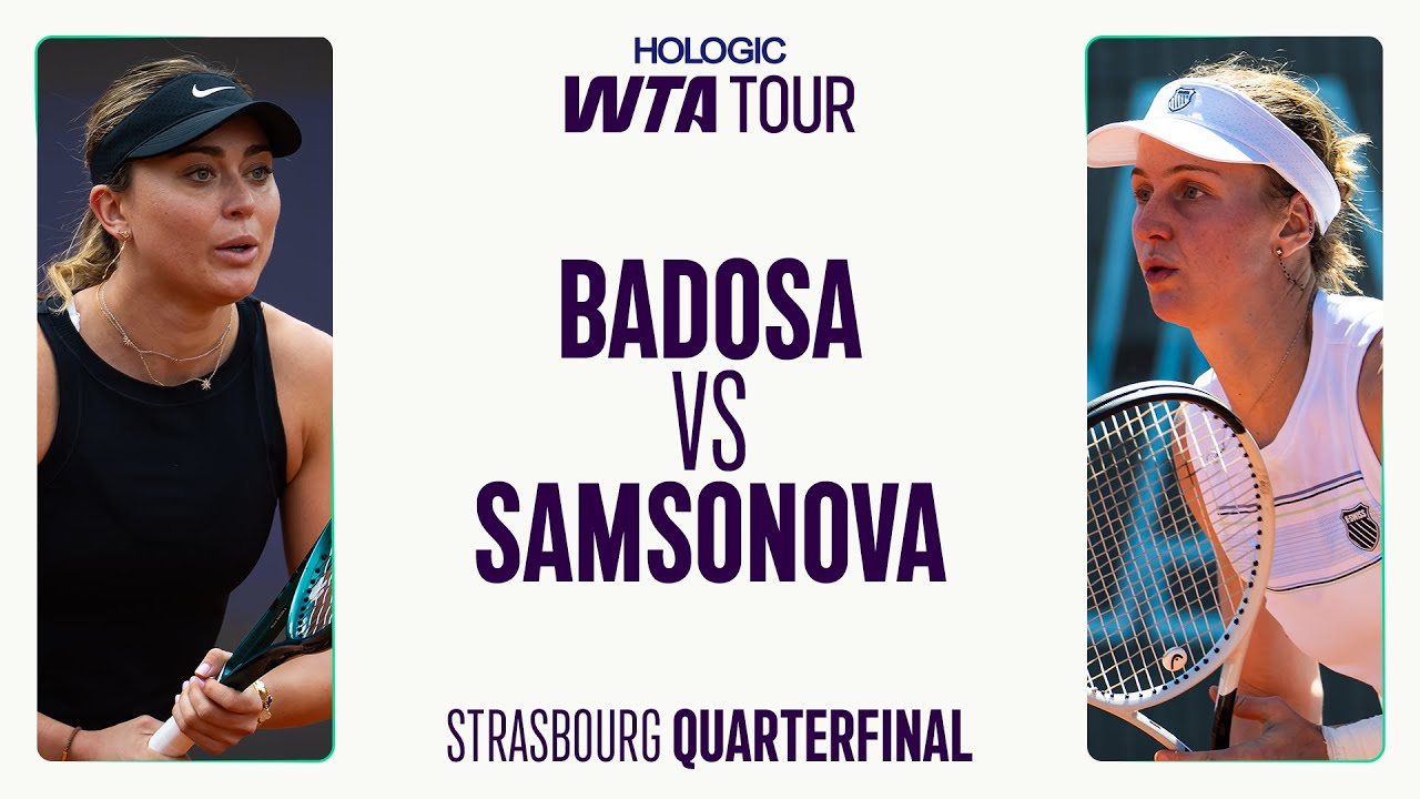 2025 Strasbourg Quarterfinal  3 | WTA Match
