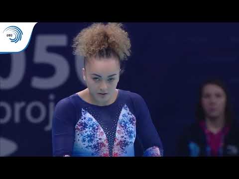 Coline DEVILLARD (FRA) - 2019 Artistic Gymnastics European silver medallist, vault