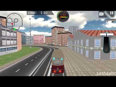 city tram driver simulator 3D обзор игры андроид game rewiew android