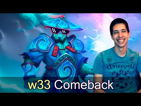 w33 Storm Spirit comeback vs Terrorblade — DC vs Empire