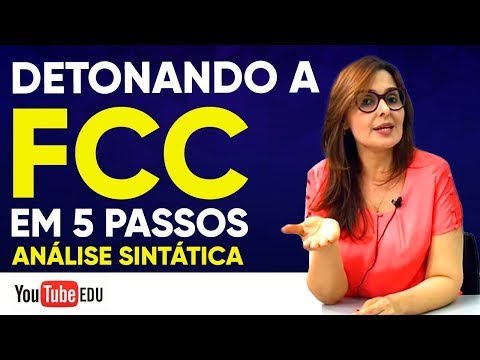 DETONANDO A FCC EM 5 PASSOS - Análise Sintática