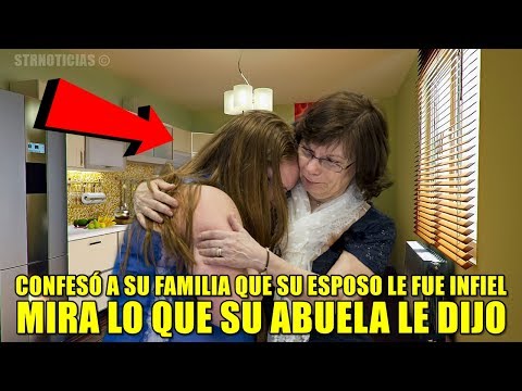 Revela a la familia que su marido le fue infiel, la respuesta de la abuela da la vuelta al mundo... Video