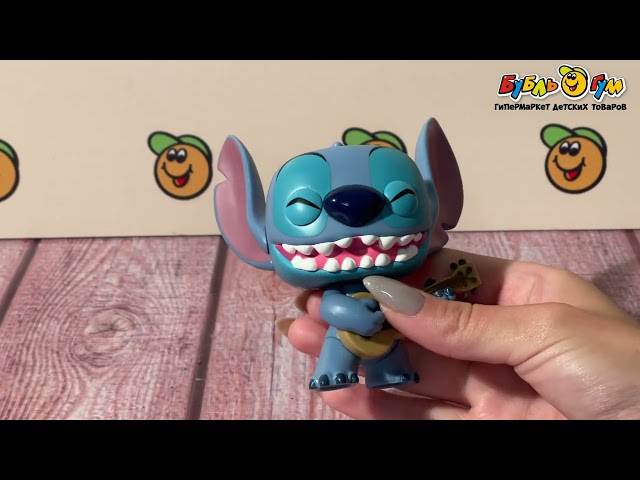 Фигурка коллекционная Funko POP Стич с гитарой - видео