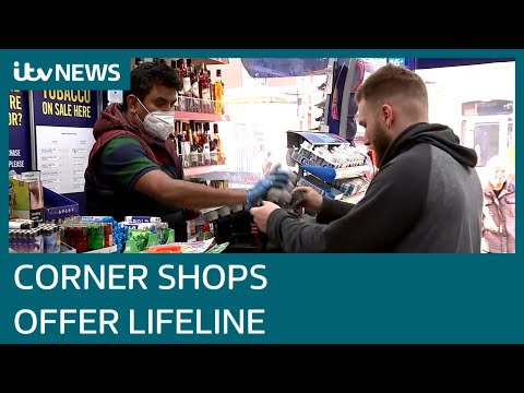From deliveries to hot meals - meet the shopkeeper working 16-hour days to help community | ITV News
