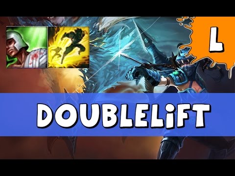 TSM Doublelift as Vayne vs Caitlyn ADC - HIGHLIGHTS - League of Legends