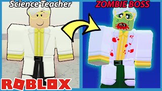 THE SCIENCE TEACHER WAS INFECTED!! - Roblox Field Trip Z New Ending