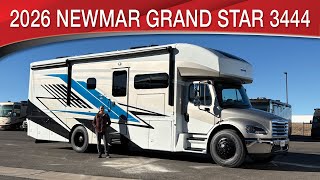 A preview image of the linked video showcasing 2026 Newmar Grand Star 3444