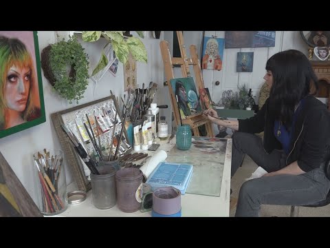 Maine artist will have artwork launched to moon in a time capsule