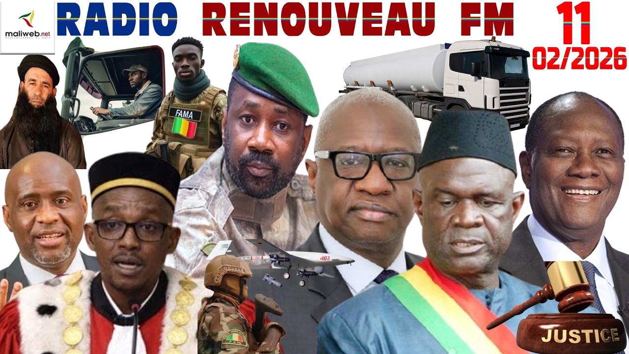 La Revue de Presse de la RADIO RENOUVEAU FM du 11 Février 2026